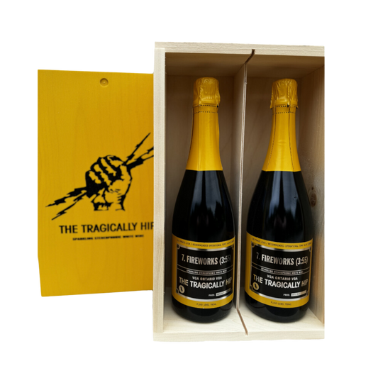 Fireworks Collectors Box with Wine