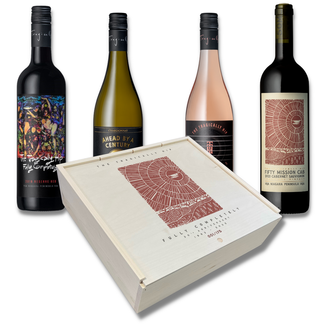 Limited Edition Fully Completely 30th Anniversary Wine Crate